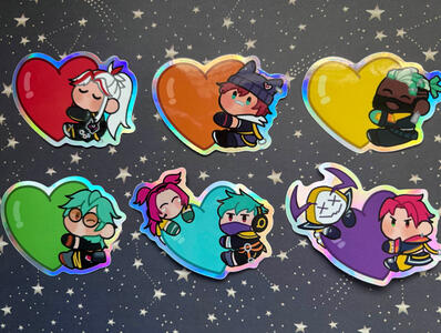 HEARTSTEEL Stickers HEARTSTEEL Stickers