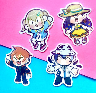 Vivid Bad Squad Stickers Vivid Bad Squad Stickers