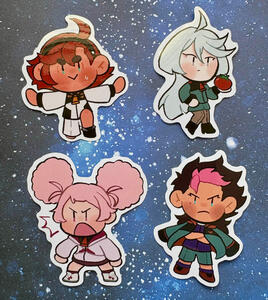 Gundam Witch from Mercury Stickers